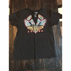 Vintage Themed Van Halen Shirt